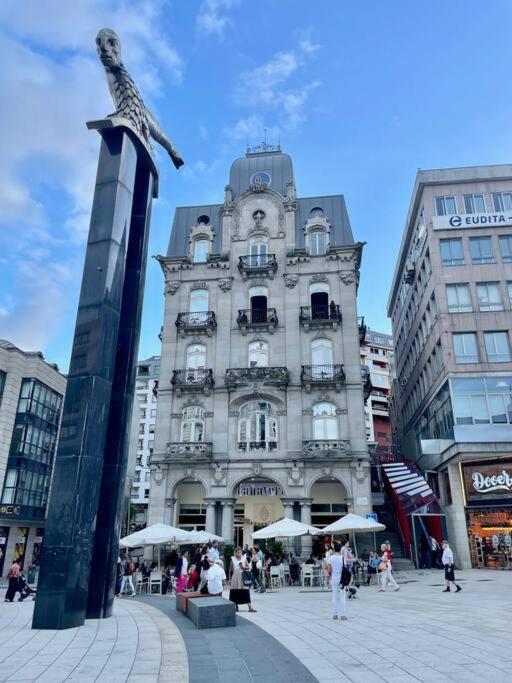 Villa Espectacular Casa Centro De Vigo Esterno foto
